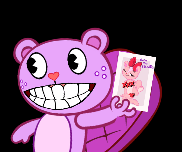 In the process of making an animatic with the Happy Tree Friends