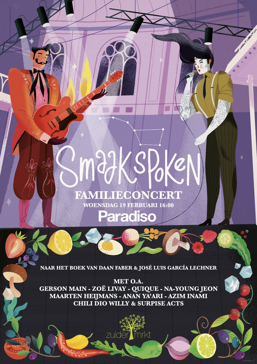 Met je/een kind samen voor het eerst naar <a href="/ParadisoAdam/">Paradiso Amsterdam</a> in de voorjaarsvakantie? Check die line-up! #smaakspoken 
Info &amp; kaartjes: bit.ly/3OUlrBs