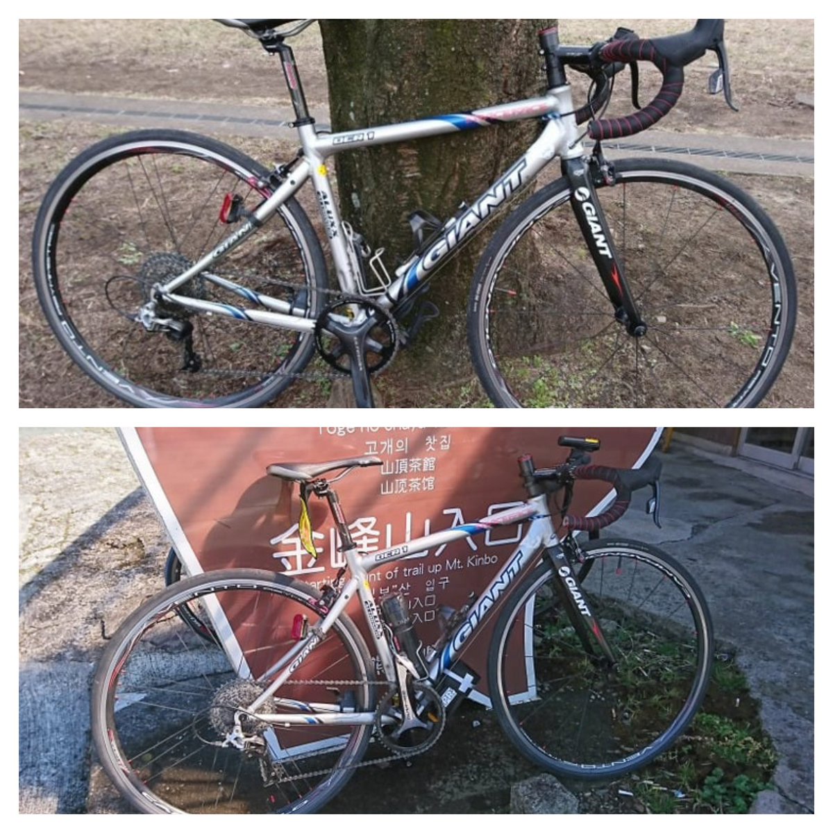 GIANT OCR1(2005)  10面相。
この10年でめちゃくちゃ改造しまくったよw 