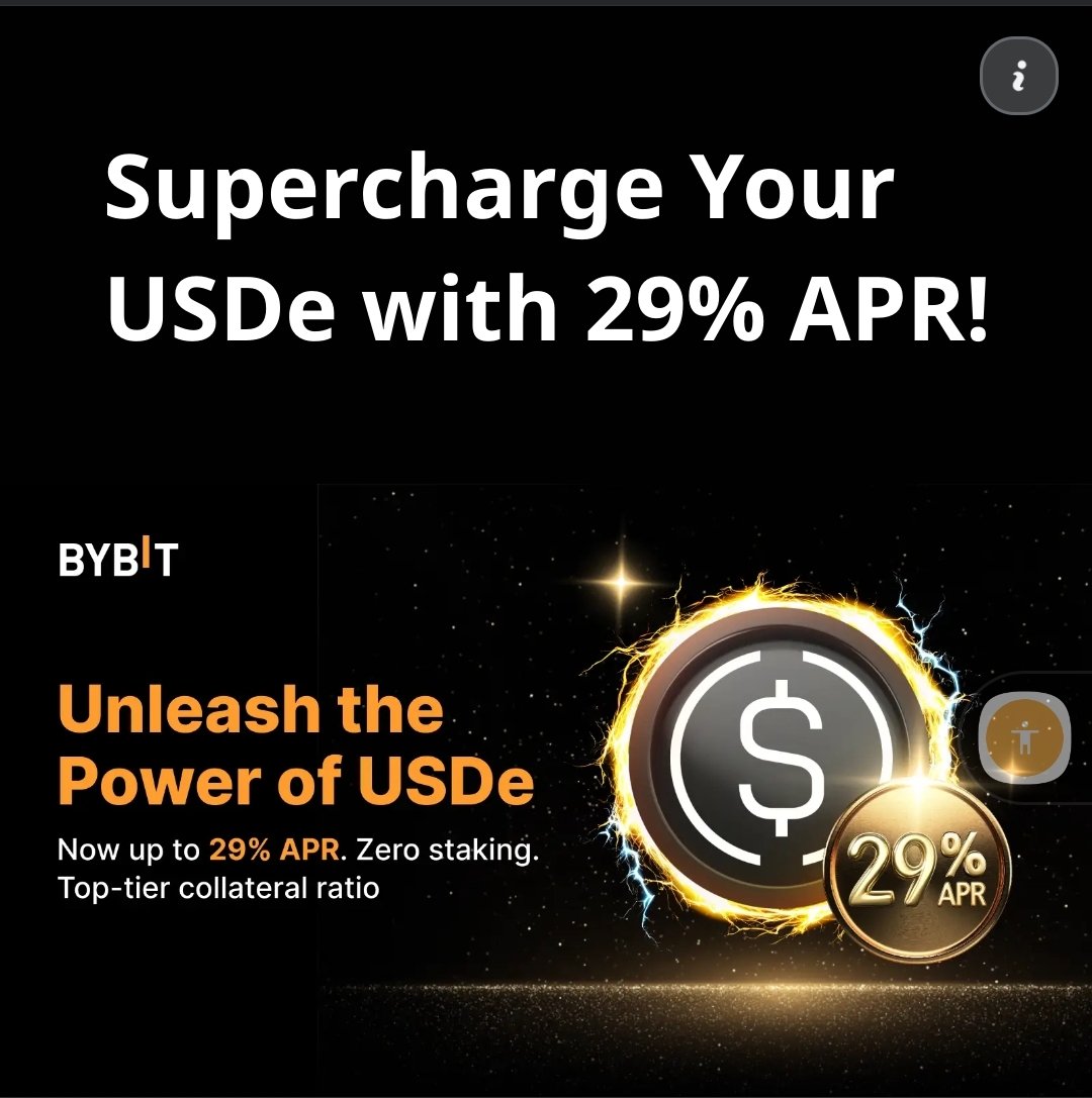 cryptopreneur9's tweet photo. 29% Interest USDollar Savings via Bybit

USDollar Savings Account w/ up to 29% Annual Interest credited Daily. Free Account Clink Link⤵️

 https://t.co/InEELEWy31
https://t.co/InEELEWy31 https://t.co/BRgUTVxIBh