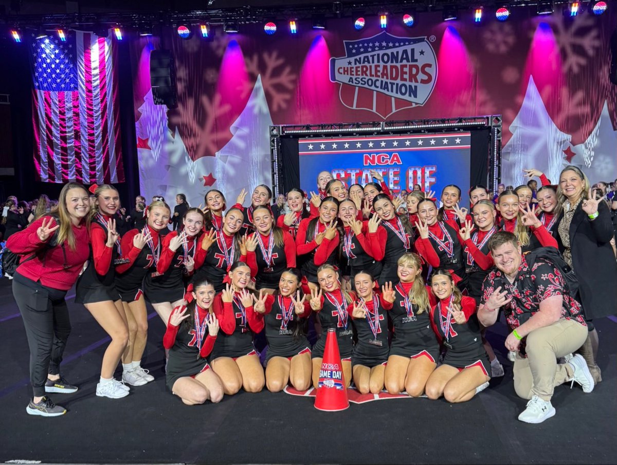 TomballHSCheer (@tomball_hscheer) on Twitter photo What an AMAZING day at NCA State!  White - 1st
Red - 1st and back to back to back state champs
Mascots Weston and Carly earned 6th and 9th respectively! We are so proud of these athletes! 
<a href="/TomballISD/">Tomball ISD</a> <a href="/TISDTHS/">Tomball High School</a> <a href="/FineArtsTomball/">Tomball ISD Fine Arts</a> What an AMAZING day at NCA State!  White - 1st
Red - 1st and back to back to back state champs
Mascots Weston and Carly earned 6th and 9th respectively! We are so proud of these athletes! 
<a href="/TomballISD/">Tomball ISD</a> <a href="/TISDTHS/">Tomball High School</a> <a href="/FineArtsTomball/">Tomball ISD Fine Arts</a>