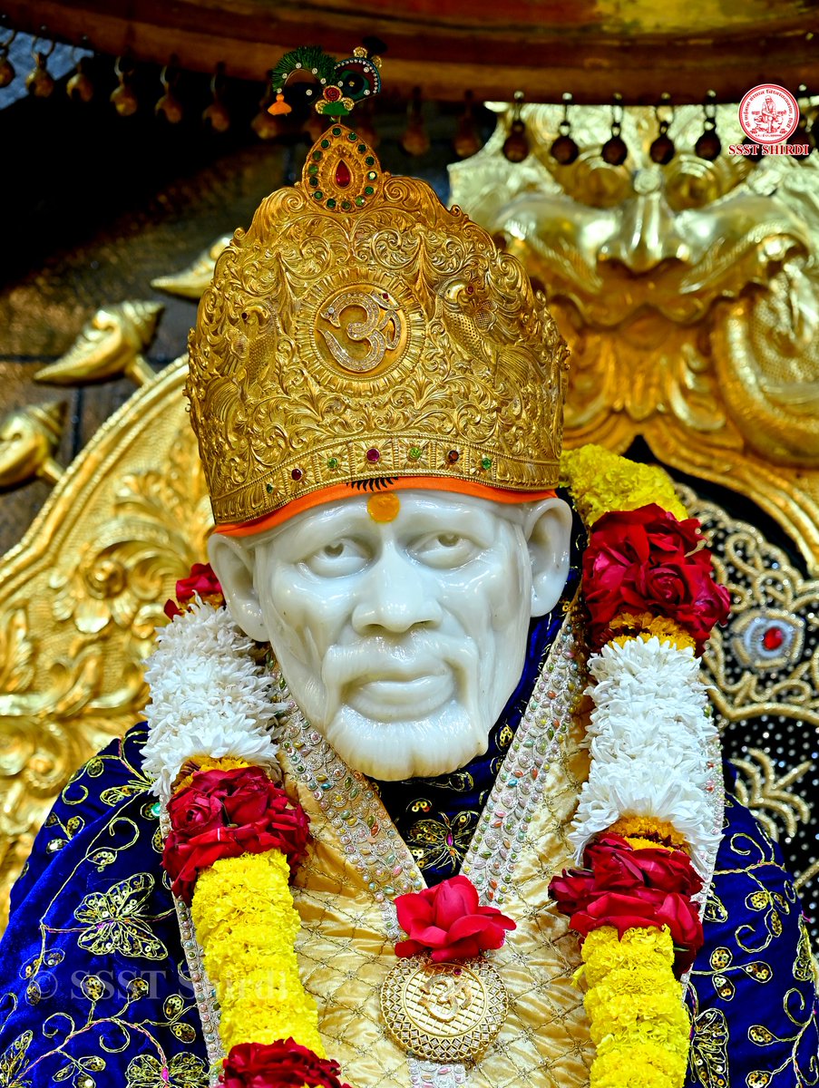 SSSTShirdi's tweet photo. *!! ॐ साई राम !!*
*श्री साईबाबा संस्थान विश्वस्त व्यवस्था,शिर्डी*
*!! ॐ Sai Ram !!*
*Shri Saibaba Sansthan Trust, Shirdi*
≈≈≈≈≈≈≈≈≈≈≈≈≈≈≈≈≈ *आरती :-धुपारती* 
 *रविवार १५ डिसेंबर २०२४*   
*Aarti :-Dhooparti*
*Sunday 15 Dec 2024* https://t.co/H3NoyU32yQ