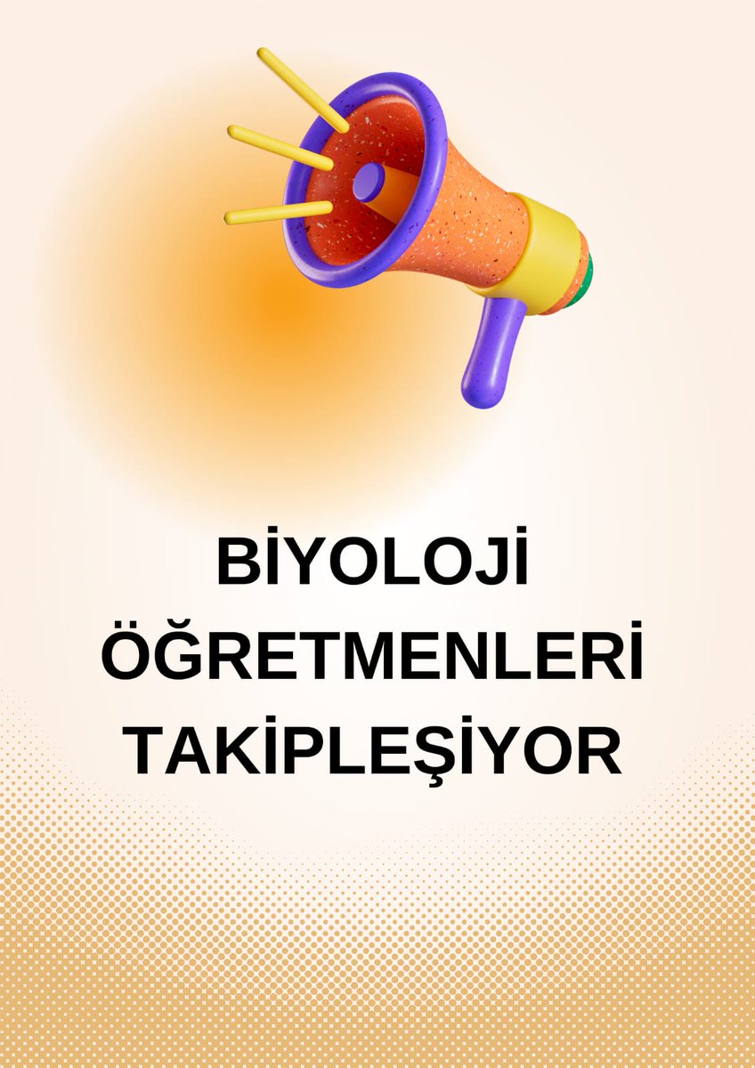 Biyoloji Öğretmenliğinde yetersiz ders saati, düşük yüzdelik dilim, YKS'de az soru sayısı ve yıllardır süregelen düşük kontenjan sayısı mağduriyetini daha gür sesle duyurabilmek için takipleşelim hocalarım.
#BiyolojiÖgretmenleriTakiplesiyor