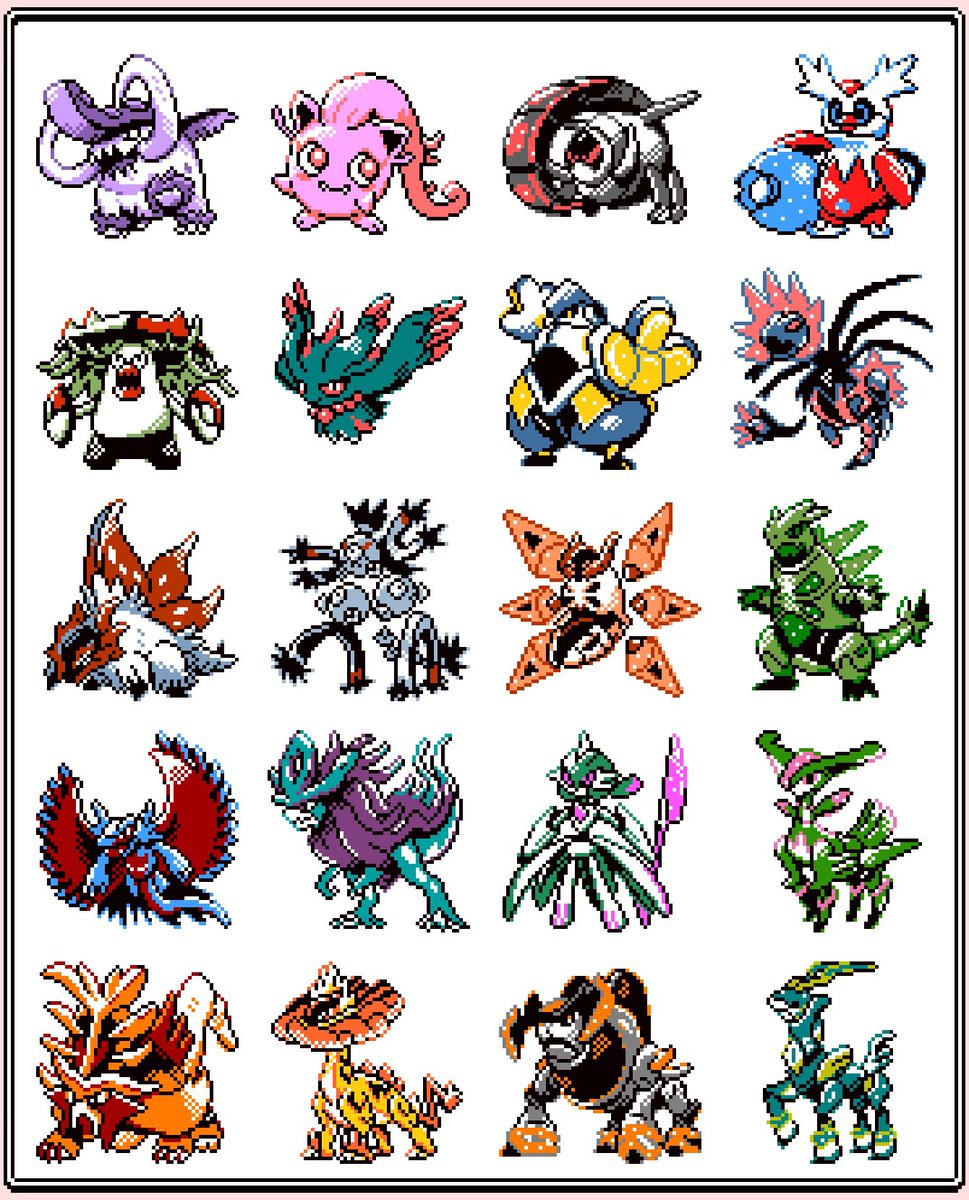 dora_mentaiko's tweet photo. パラドックスポケモン詰め合わせ
#今年も残りわずかなので今年一番伸びた絵を貼る https://t.co/gkpuLEnFoh
