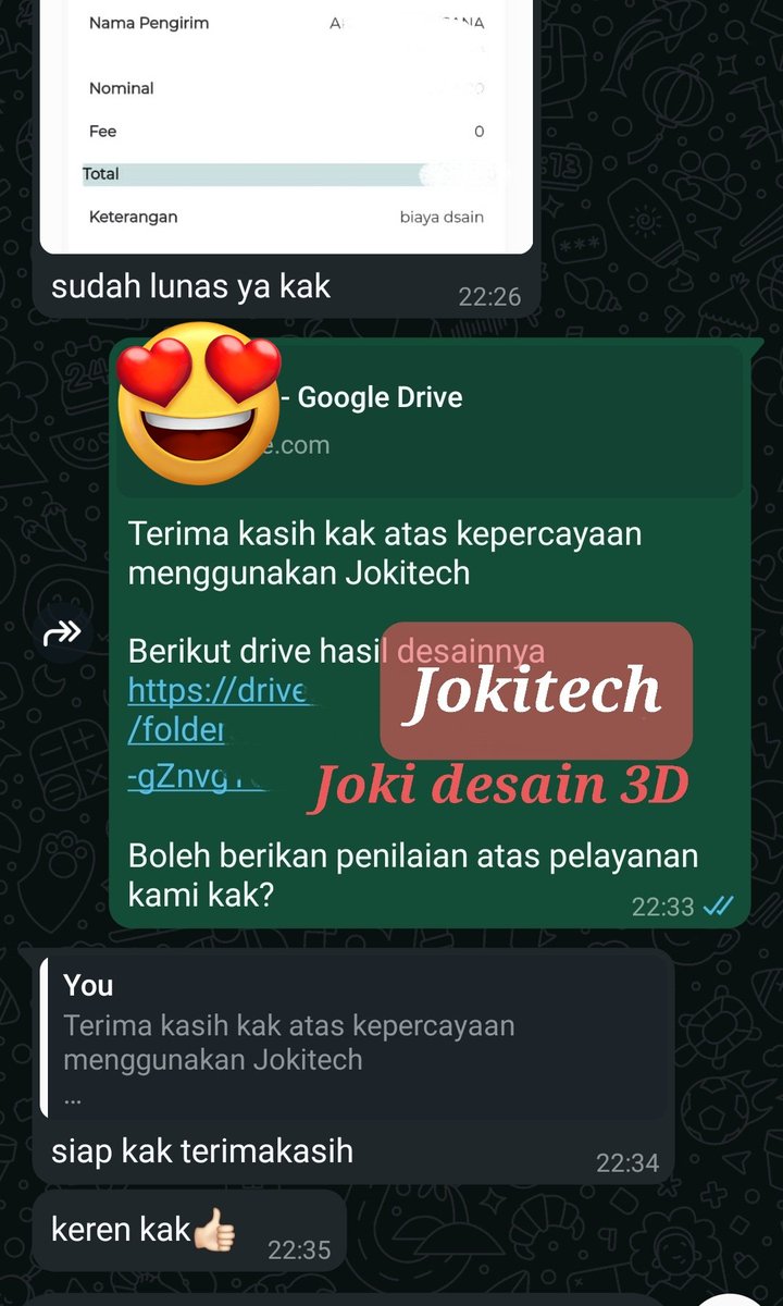 jokitech__'s tweet photo. Bingung materi kuliah❌
Konsultasi dengan Jokitech ✅

Jokitech siap membantu proyek/tugas Anda:
➡️ Koding
➡️ Gamtek (Solidworks, Autocad)
➡️ Jurnal
https://t.co/hD1qKqCroA

#joki #kuliah #tugaskuliah #freelance #jokitugas #coding #python #solidworks #autocad #3d #desainproduk https://t.co/bW6rjZqJGg
