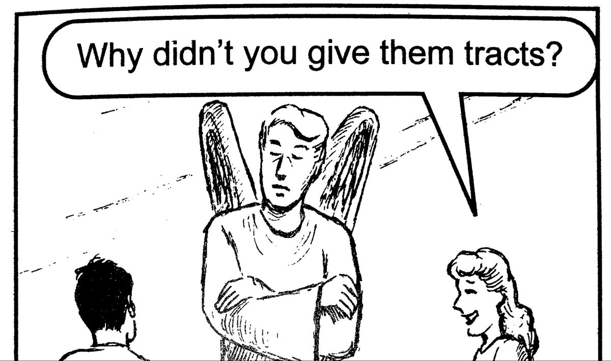 No Context Chick Tracts tweet media