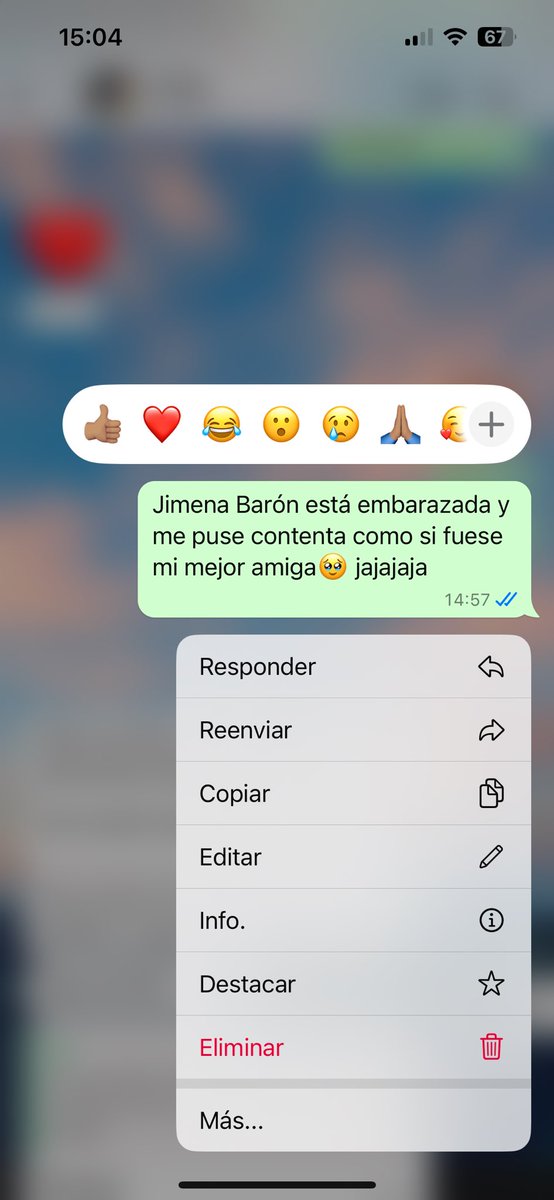 EstefaBolling's tweet photo. Mi domingo: yo creyéndome amiga de J Mena y mi novio alegrándose por la noticia🫶🏽 https://t.co/tzX1hyUp9a