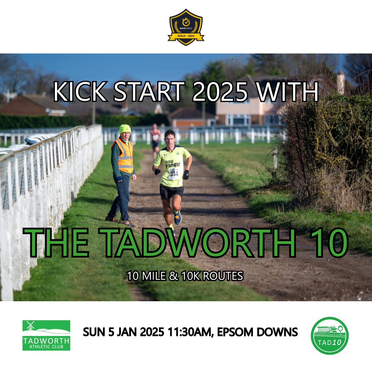Tadworth 10 (@tadworthten) on Twitter photo 2025 plans?
• Award-winning beautiful trail/road mixed course
• 10mile/10k distances
• Warm race HQ
• Race rated GOLD on <a href="/racecheck/">racecheck.com</a>
• Over £1400 in prize money
#trailrunning #running #runningmotivation #10milerun #10mile #10k #runningrace #runnerscommunity #runners 2025 plans?
• Award-winning beautiful trail/road mixed course
• 10mile/10k distances
• Warm race HQ
• Race rated GOLD on <a href="/racecheck/">racecheck.com</a>
• Over £1400 in prize money
#trailrunning #running #runningmotivation #10milerun #10mile #10k #runningrace #runnerscommunity #runners