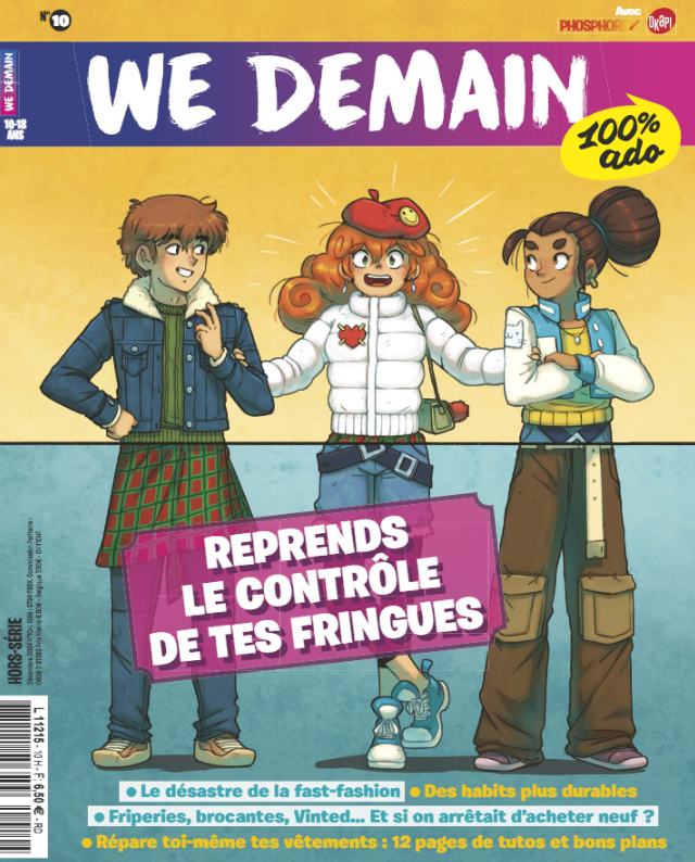 Deux élèves du collège parlent de la webradio scolaire <a href="/EcoRadio_VVG/">EcoRadio</a> dans le magazine <a href="/WeDemain/">WE DEMAIN</a> 100% ado n°10 (page 4).  

Il y est question des #ODD et du partenariat avec <a href="/ONUinfo/">ONU Info</a>.