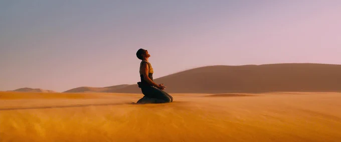 You guys someone forgot to tell George Miller that when there's a drought the movie is supposed to look like ass 