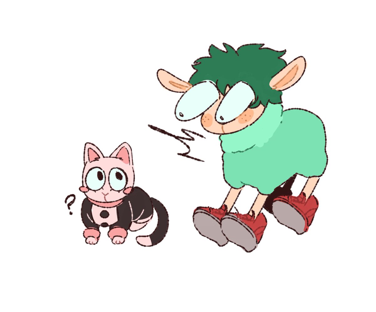 Nakibystrash's tweet photo. he got scared

#OchacoUraraka #izukumidoriya #izuocha https://t.co/QHcih4ZibP