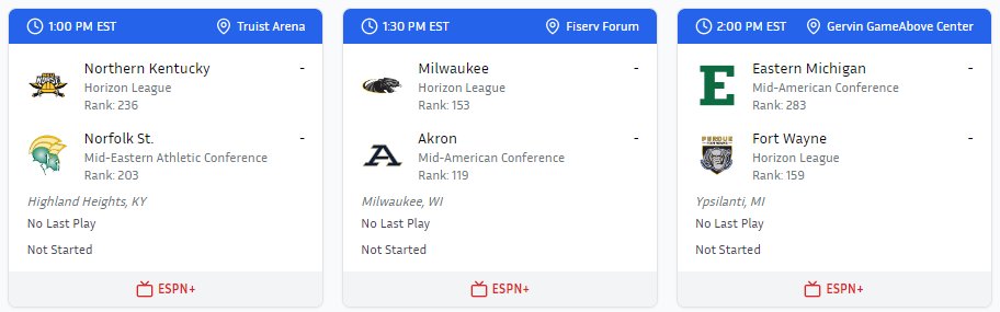 HoriZoneRT's tweet photo. We've got Sunday afternoon #HLMBB action! https://t.co/v4s1ng2wS4