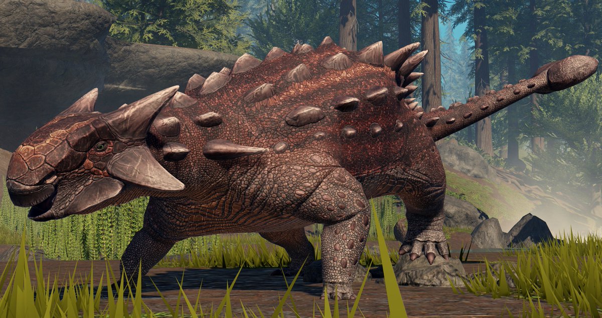 Default Ankylosaurus for #priorextinction