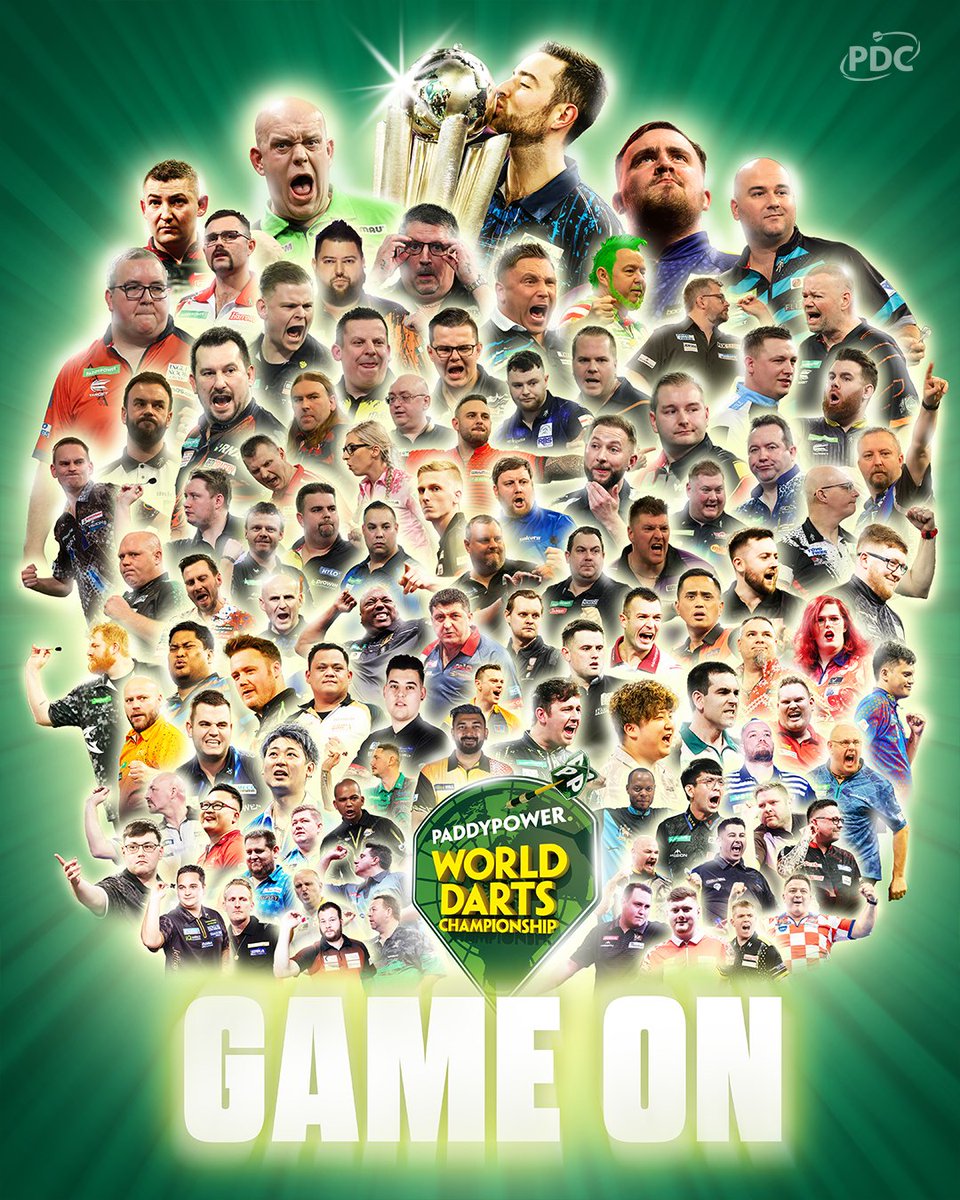 GAME ON 🎯

The 2024/25 Paddy Power World Darts Championship has begun ✅