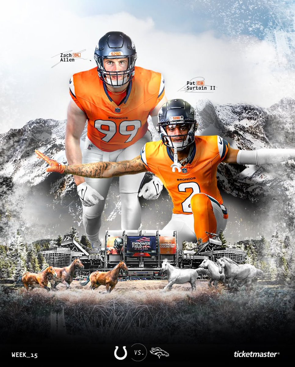 Game day!! Let’s go Broncos!!! 😀 🧡💙

#denver #broncos #broncoscountry #milehigh #milehighsalute #5280 #unitedinorange #BOlieve   #NFL #INDvsDEN