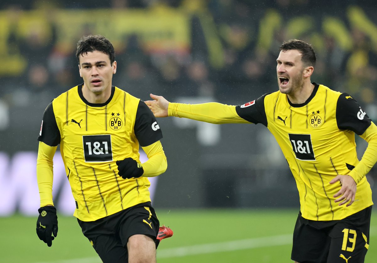 GIO REYNA SCORES HIS FIRST GOAL FOR DORTMUND SINCE MAY 13, 2023 ⚽️🇺🇸

He's back 😤
