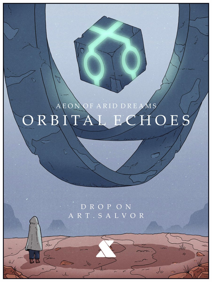 New Drop 🔥
"Orbital Echoes" 

 Drop on <a href="/salvor_io/">Salvor 🚢🔺</a>

reserve 1 #AVAX   

Link below 🔽