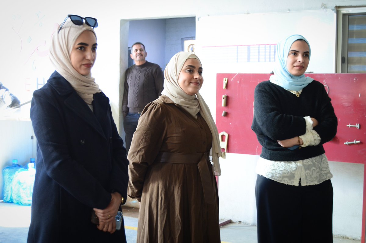 unwomenjordan's tweet photo. The WEPs Network &amp; the private sector are key to advancing women’s empowerment in Jordan. Today, with H.E. Maha Al Ali, SG of @jncw_women &amp; @SheriR_Anderson, UN Resident Coordinator, we visited WEPs signatories leading efforts to foster inclusive workplaces &amp; drive real change. https://t.co/wuDkr2GHre