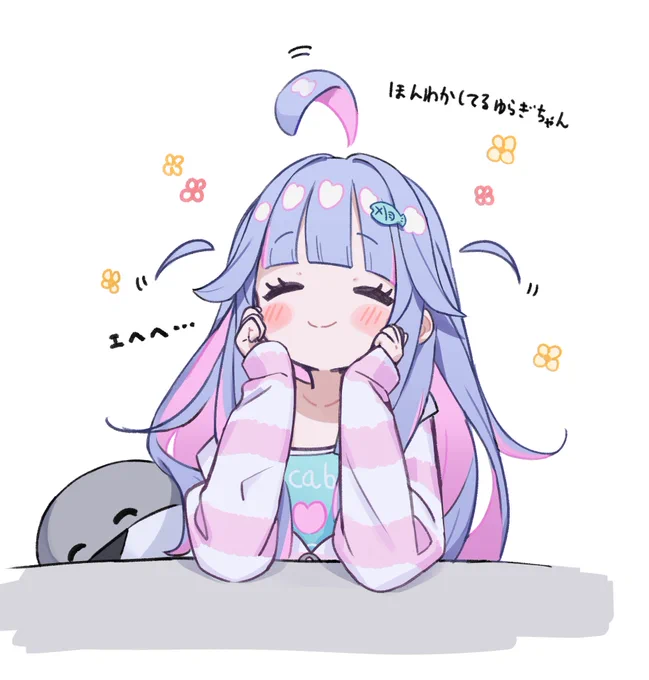 蒼星ゆらぎちゃんのファンアートです 