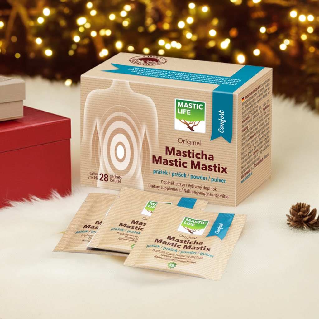 masticlife's tweet photo. Masticha Comfort, prášek z mastichových slz v sáčcích. Silná dávka mastichy pro zdravé trávení přírodní cestou. Pro měsíční kúru nebo economy pack pro celou rodinu. https://t.co/IRX2LRAA8I