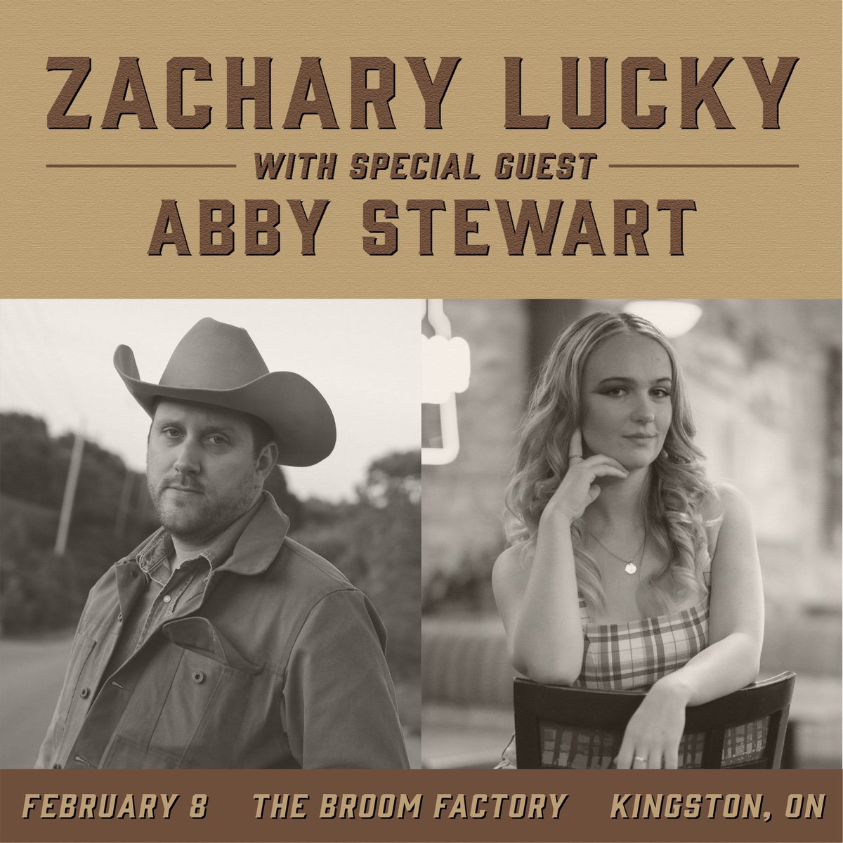 FlyingVirg (@flyingvirg) on Twitter photo Tickets on sale now for @zacharylucky with special guest <a href="/abbystewart01/">Abby Stewart</a> at The Broom Factory Kingston! flyingvconcerts.com Tickets on sale now for @zacharylucky with special guest <a href="/abbystewart01/">Abby Stewart</a> at The Broom Factory Kingston! flyingvconcerts.com