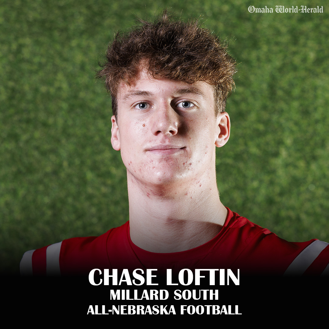 Nebraska Prep Zone (@neprepzone) on Twitter photo Congrats to <a href="/MSouthFootball/">Millard South Football</a>'s <a href="/ChaseLoftin8/">Chase Loftin</a> for being selected to the 2024 All-Nebraska football team!
Meet the team: omaha.com/sports/high-sc… Congrats to <a href="/MSouthFootball/">Millard South Football</a>'s <a href="/ChaseLoftin8/">Chase Loftin</a> for being selected to the 2024 All-Nebraska football team!
Meet the team: omaha.com/sports/high-sc…