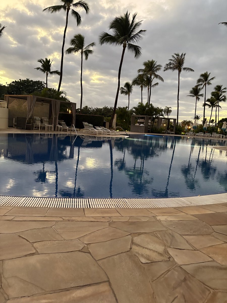 A great 24 days in Maui! It never disappoints… ☀️🌴many memories made to celebrate our 40th with the family! Not looking forward to snow tonight. ❄️