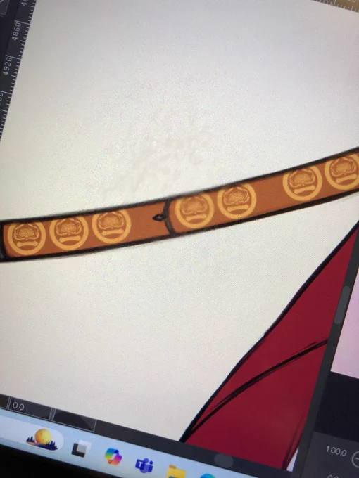 私は狂ったお絵かきマンなので柄も全部手描きしています 