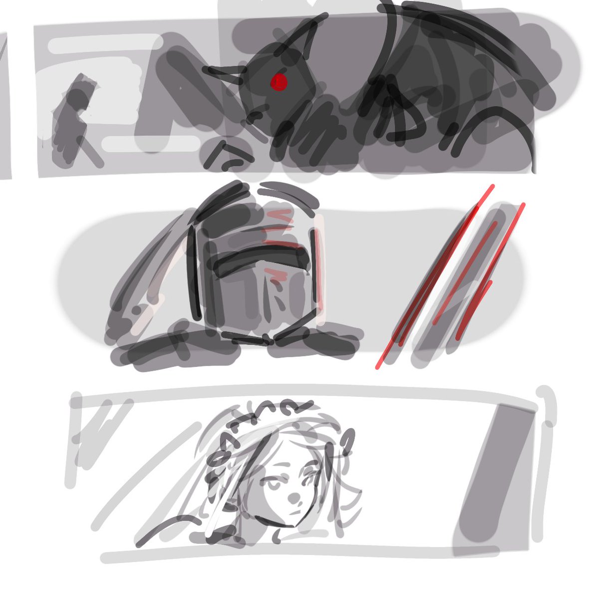 May_1926's tweet photo. Au: Dark knight x princess aka Bat_Demon
#Bareo #BarouReo
#femReo #bllk 
(1)_While hunting a giant bat, he meets her in a part of the palace _ The giant bat disappeared ?
(2)'They both die in the end after killed the King_the true villain. https://t.co/fmFwzL063y