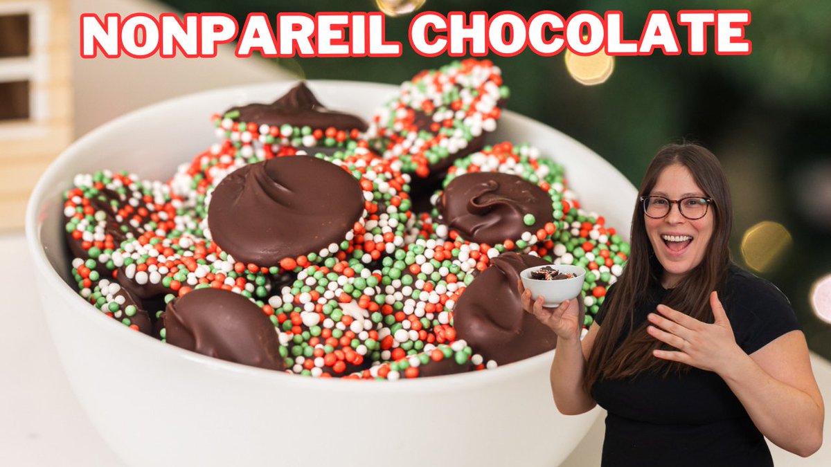 Nonpareil Chocolate - Easy No-Bake Candy Recipe youtu.be/-JgTlhz-qTo?si… via <a href="/YouTube/">YouTube</a>