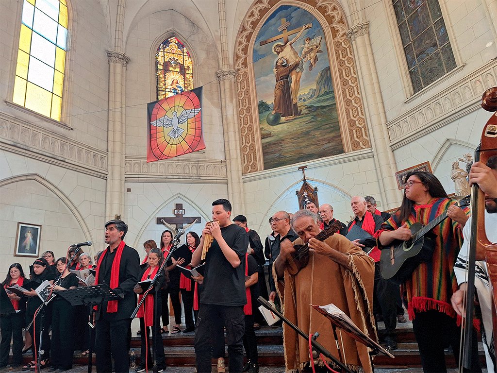 CultoLomas's tweet photo. 🎶 Se realizó el Concierto Solidario Misa Criolla en la Parroquia San Francisco de Asís de Llavallol, en honor a la Solemnidad de la Inmaculada Concepción de María.💒 https://t.co/Dom0MEjtDK