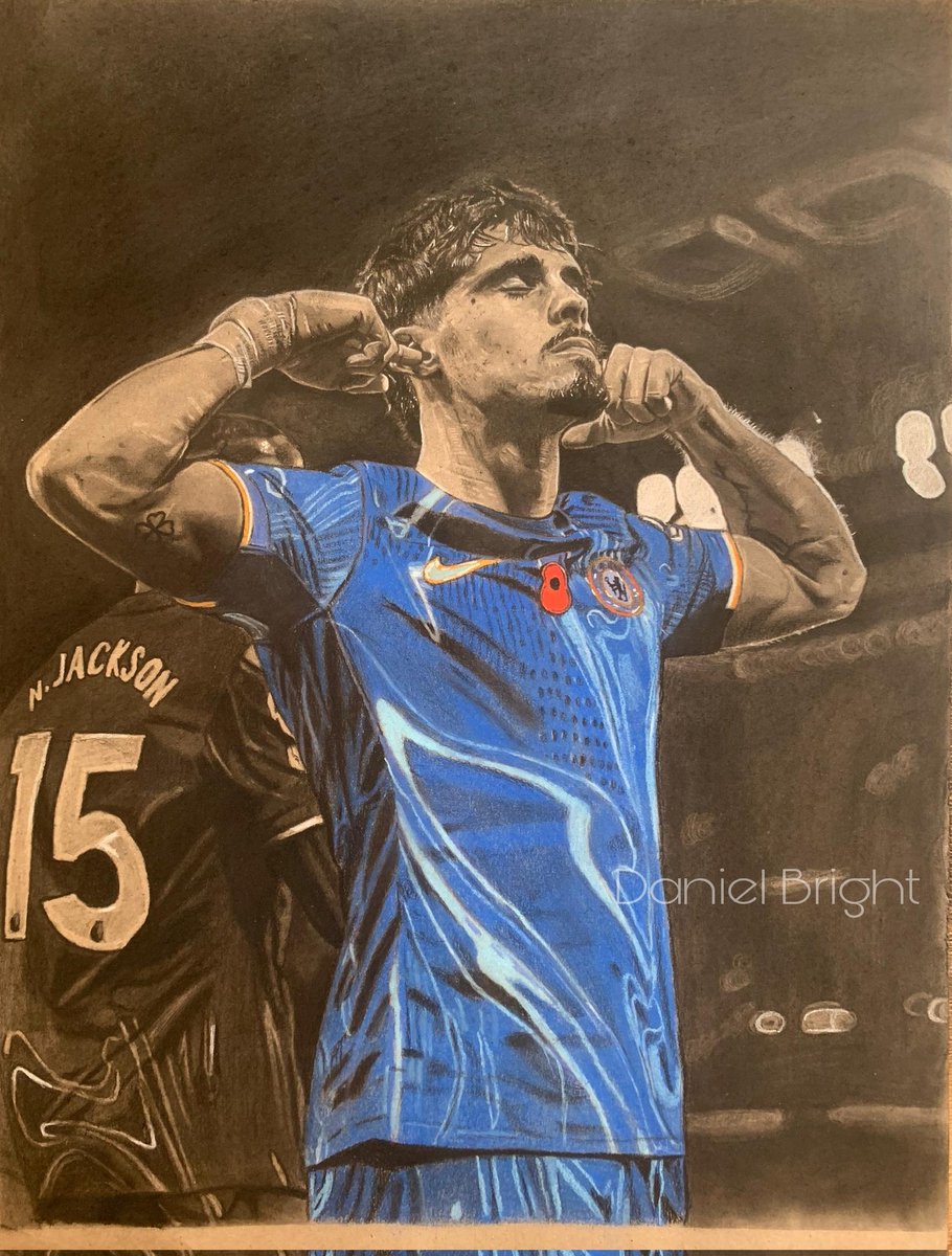 Degr8_art's tweet photo. I really painted this 🥹💙
#Chelsea #CHEBRE https://t.co/HMmRjINDUD