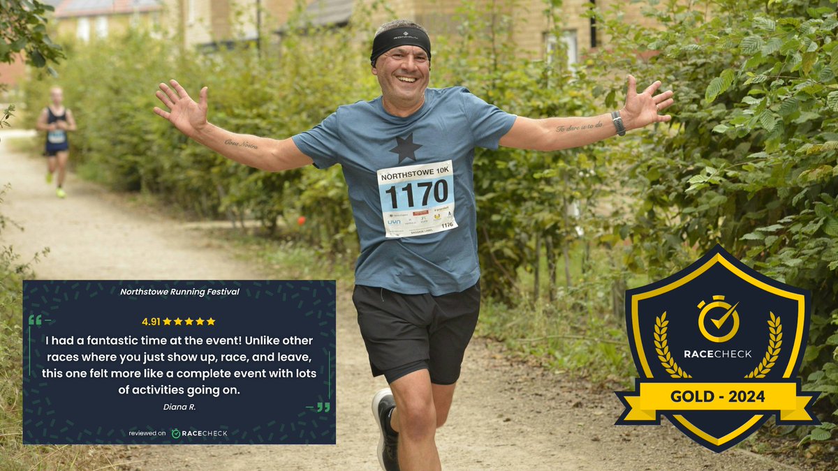 Northstowe Running Festival (@northstowefest) on Twitter photo Finishing the year on a high ☝️
We are beyond thrilled to announce that we have been awarded the <a href="/racecheck/">racecheck.com</a> Gold Badge for our 2024 event! 🎉🍾
This fantastic achievement is shared with our amazing army of volunteers, our sponsors, and our partners— Finishing the year on a high ☝️
We are beyond thrilled to announce that we have been awarded the <a href="/racecheck/">racecheck.com</a> Gold Badge for our 2024 event! 🎉🍾
This fantastic achievement is shared with our amazing army of volunteers, our sponsors, and our partners—