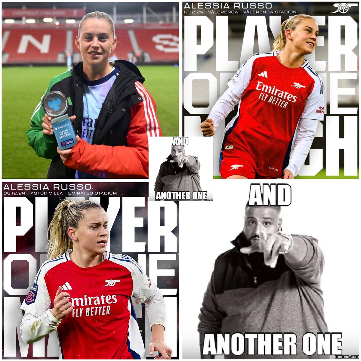 Bl0ndeCharl0tte's tweet photo. Alessia Russo this week be like…#arsenal https://t.co/5UDg2oc0i4
