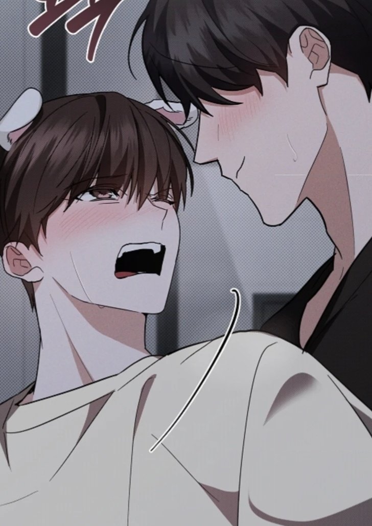 ideas_and_words's tweet photo. The puppy accepted his feelings and Chi-young as his partner. He even started a kiss. But seeing what the wolf is really like, he was unsure about his decision 🤭 Too late to regret now, though. The wolf has no plans of letting him go! 😂
#강아지는건드리지마라 https://t.co/r0Qg5bselJ