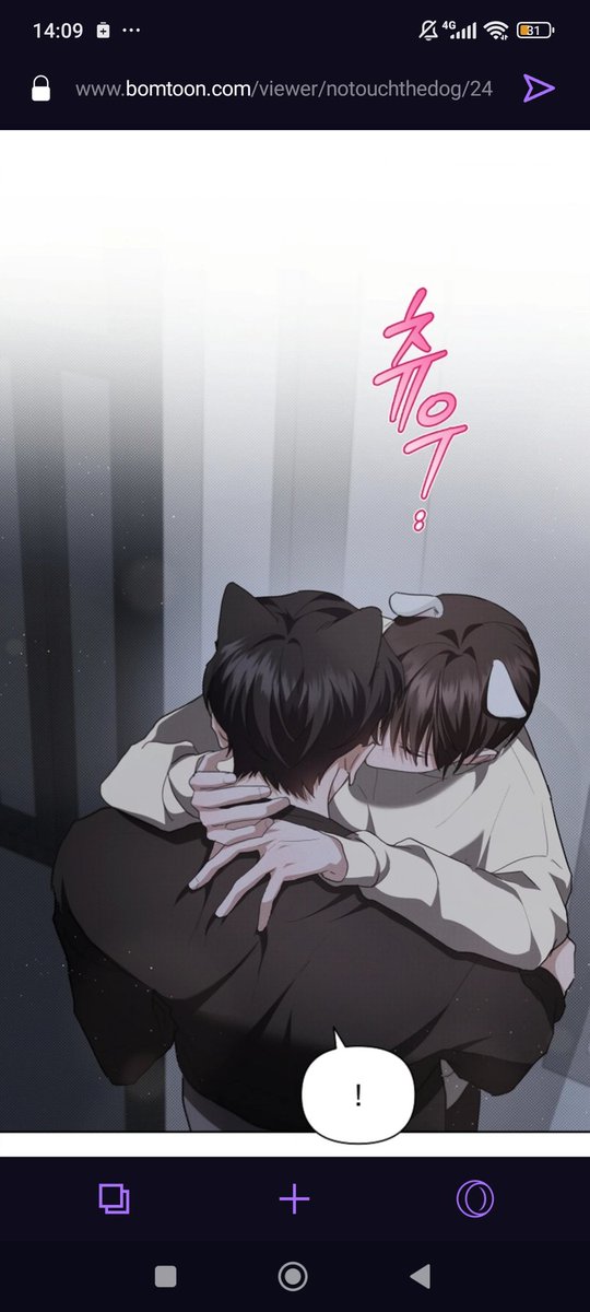 ideas_and_words's tweet photo. The puppy accepted his feelings and Chi-young as his partner. He even started a kiss. But seeing what the wolf is really like, he was unsure about his decision 🤭 Too late to regret now, though. The wolf has no plans of letting him go! 😂
#강아지는건드리지마라 https://t.co/r0Qg5bselJ