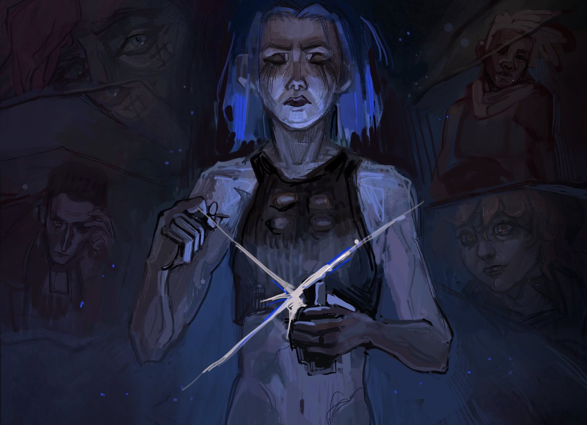 ne_shinnie's tweet image. #arcane #Jinx