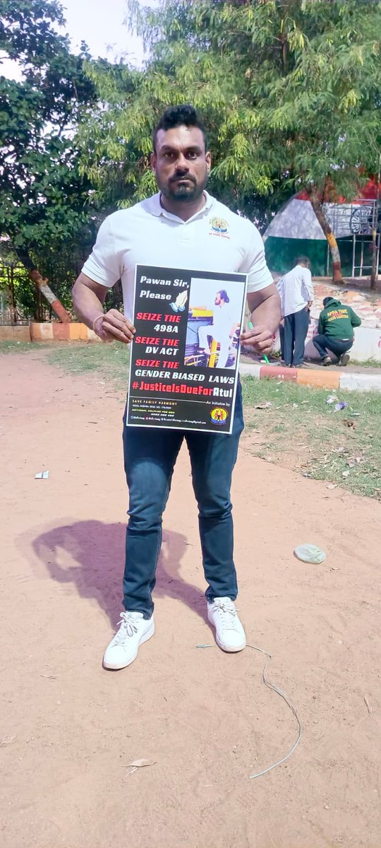 #BengaluruSuicideCase
#JusticeForAtulSubhash 
#JusticeForAtul #JusticeIsDue
<a href="/PMOIndia/">PMO India</a> <a href="/rashtrapatibhvn/">President of India</a> <a href="/ncbn/">N Chandrababu Naidu</a> <a href="/PawanKalyan/">Pawan Kalyan</a> <a href="/Anitha_TDP/">Anitha Vangalapudi</a> we require Mens commission <a href="/aajtak/">AajTak</a> <a href="/abntelugutv/">ABN Telugu</a> <a href="/Eenadu_Newspapr/">Eenadu</a>