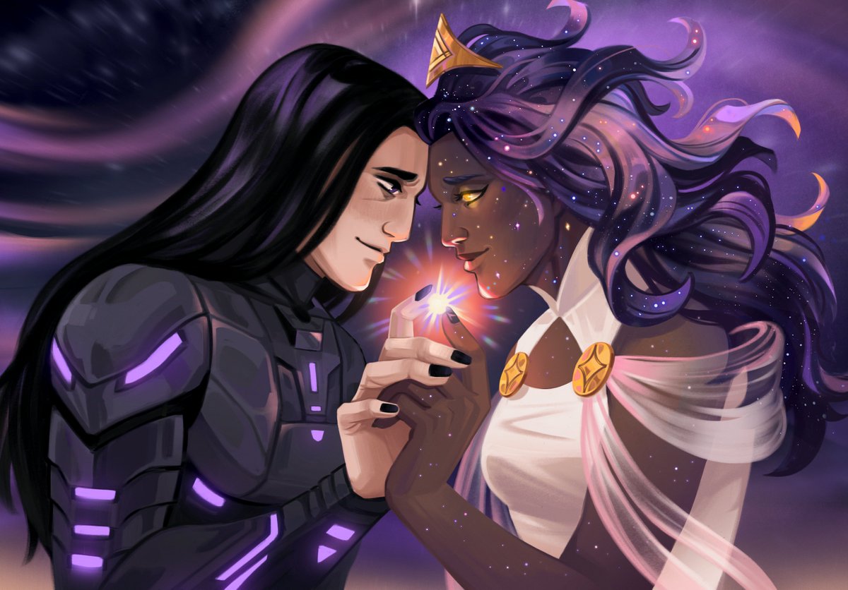 Not sure its my most popular, but it's the one I like the most this year. Kalus and Siaska from #HighrollersDnD