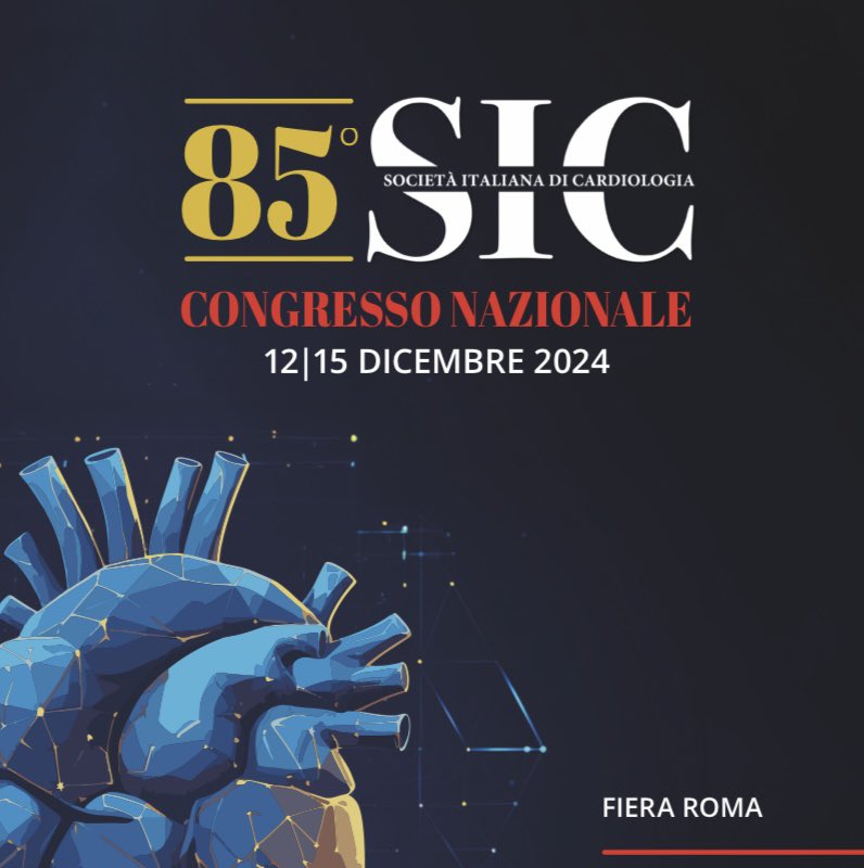 mansour_davide's tweet photo. 🫀Great days at the 85th National Congress of the @SIC_CARDIOLOGIA in Rome!
🖥️ Truly honored to share 2 case reports.
🧲 Happy to partecipate to the Fellow Course on CMR, endorsed by @SCMRorg .
I’m leaving with new insights and an even stronger motivation for future projects! https://t.co/n6uCqgBIuH
