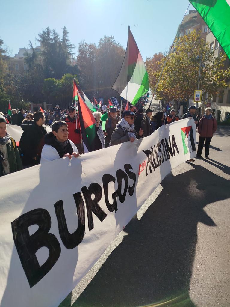 burgospalestina's tweet photo. Burgos con Palestina y con todos los pueblos victimas del imperialismo. https://t.co/JAfuWtYoEk