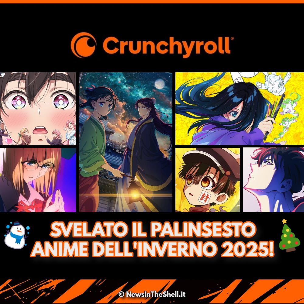 newsintheshell's tweet photo. ☃️ 𝗖𝗥𝗨𝗡𝗖𝗛𝗬𝗥𝗢𝗟𝗟: 𝗦𝗩𝗘𝗟𝗔𝗧𝗢 𝗜𝗟 𝗣𝗔𝗟𝗜𝗡𝗦𝗘𝗦𝗧𝗢 𝗔𝗡𝗜𝗠𝗘 𝗗𝗘𝗟𝗟'𝗜𝗡𝗩𝗘𝗥𝗡𝗢 𝟮𝟬𝟮𝟱! ➡️ https://t.co/JMGVl0lo9Y

#crunchyroll #crunchyrollitalia #streaming #simulcast #anime #subita #dubita #inverno2025 #cinema #cartonianimati #serietv #film https://t.co/5kzgWgr9qd