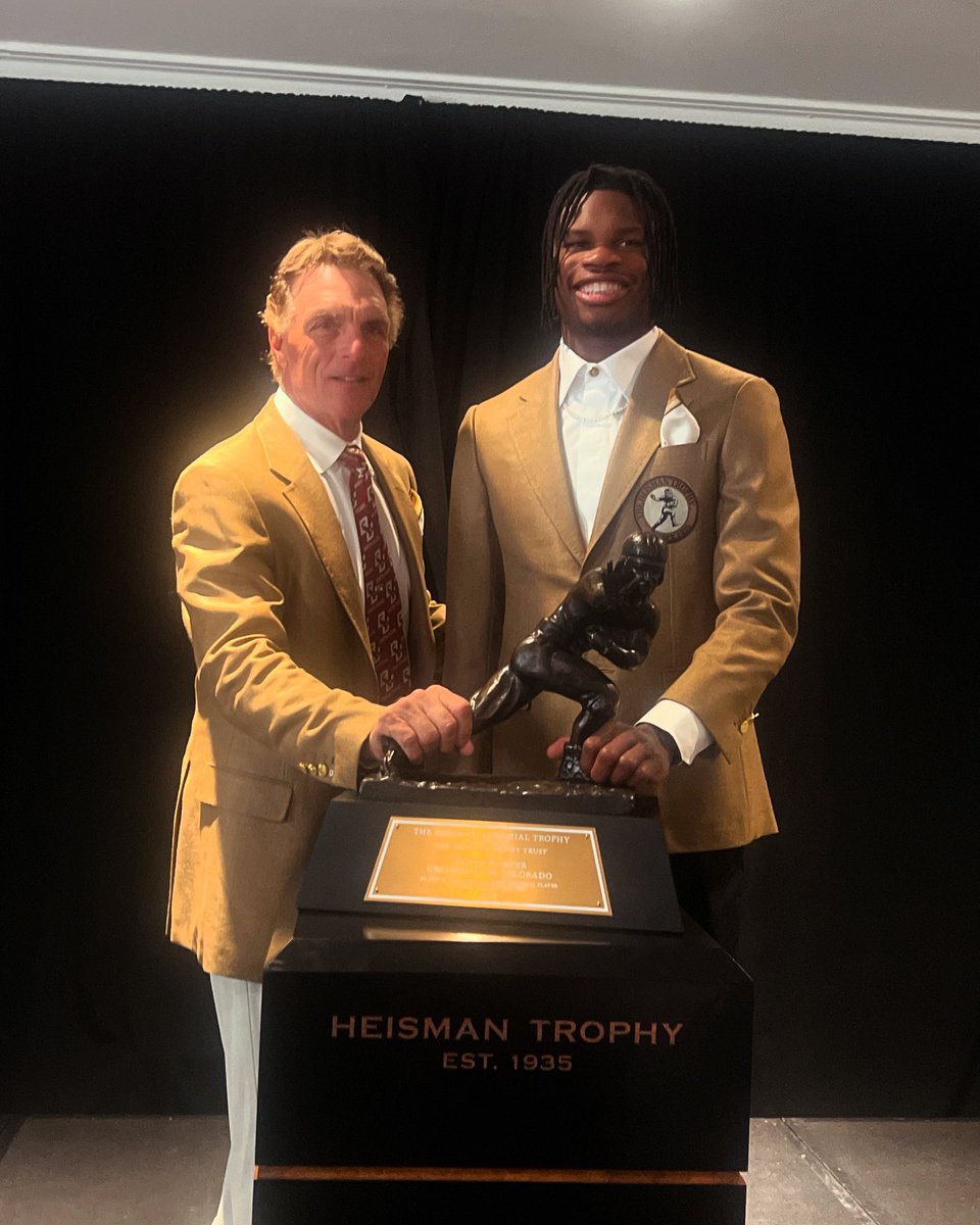 Congratulations Travis! 🏈🏆 <a href="/HeismanTrophy/">The Heisman Trophy</a>