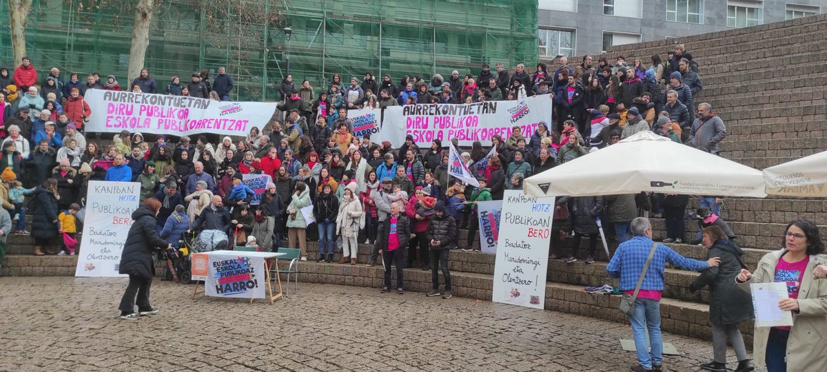 Eskola_Publikoa's tweet photo. DIRU PUBLIKOA
ESKOLA PUBLIKOARENTZAT!!!!! https://t.co/skNTFbXOte