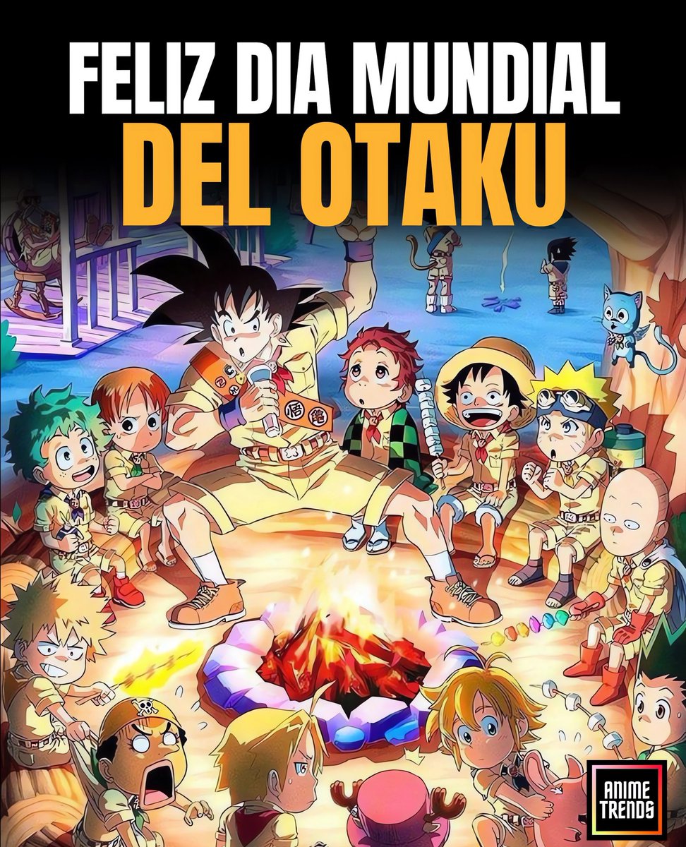¡Feliz Día para todos! 🫡

#DiaDelOtaku