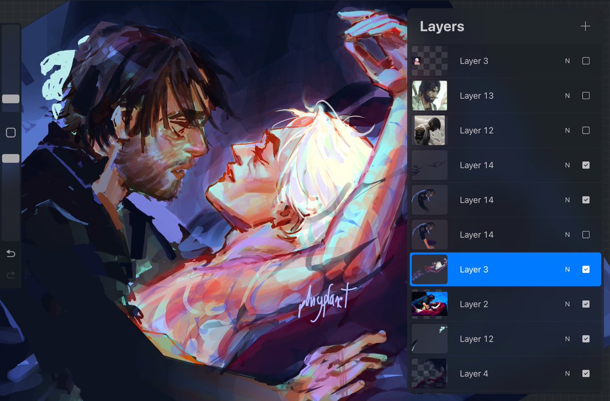 p0nyplanet's tweet photo. wip coming along nicely :) #jayvik https://t.co/keOFSPztPL