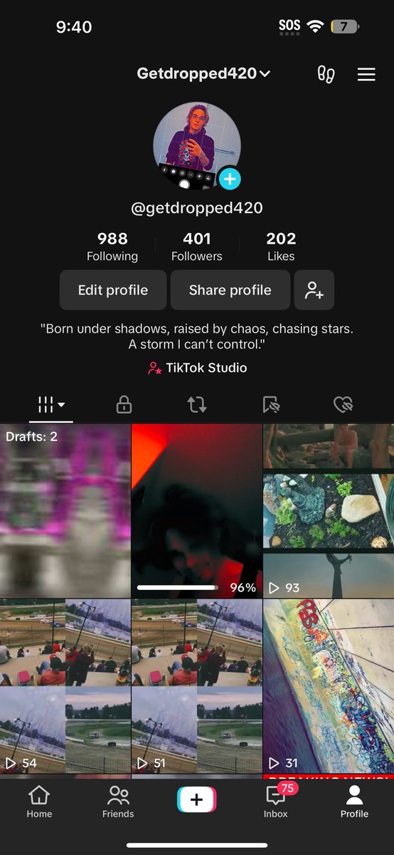 Go check out my TikTok #trending   #TikTok