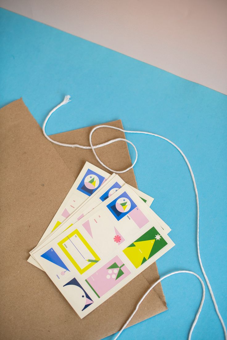 Give your holiday gifts the cutest touch with these sticker gift tags! Designed by us, these have a matte finish that can be written on with pen 🎁✍️