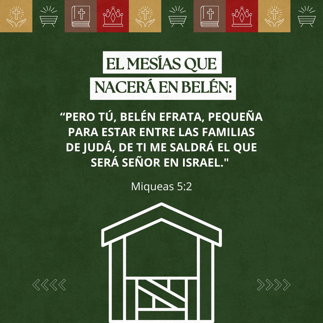 📖✨ ¡La Biblia está llena de promesas y profecías que apuntan a Cristo!  ✝️

Desde Génesis, con las promesas iniciales, hasta las profecías de Isaías y Miqueas, vemos el plan perfecto de Dios para redimirnos a través de Su Hijo.  

📲 Profundizá más: linktr.ee/SociedadBiblica
