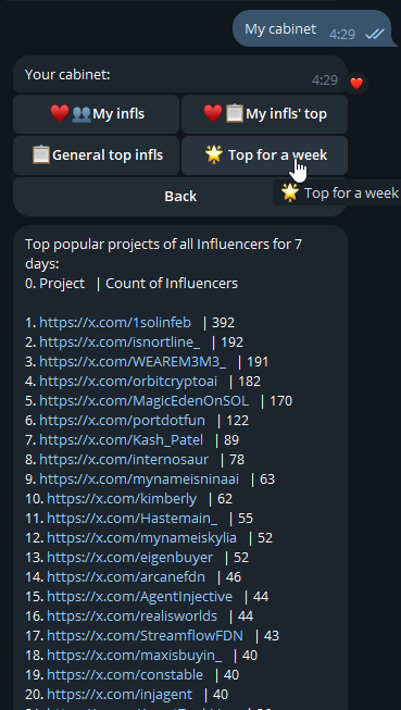 wojPatrick's tweet photo. In addition, my bot has also functions for analyzing to increase the efficiency of your reserch when researching for NFT projects, shitcoins (anything).

Screenshots are taken from the manual: https://t.co/jVLuRuYN9d https://t.co/yg257j5unp